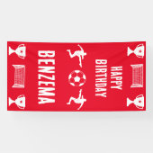 Football Football Anniversaire bannière (Horizontal)