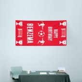 Football Football Anniversaire bannière (Salon professionnel)