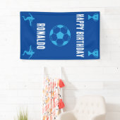 Football Football Anniversaire bannière (En situation)