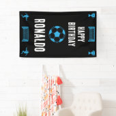 Football Football Anniversaire bannière (En situation)