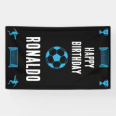 Football Football Anniversaire bannière (Horizontal)