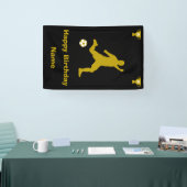 Football Football Anniversaire bannière (Salon professionnel)