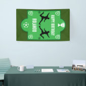 Football Football Anniversaire bannière (Salon professionnel)