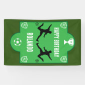 Football Football Anniversaire bannière (Horizontal)
