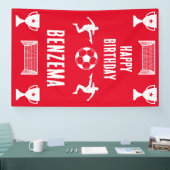 Football Football Anniversaire bannière (Salon professionnel)