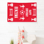 Football Football Anniversaire bannière (Insitu)