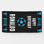 Football Football Anniversaire bannière (Horizontal)