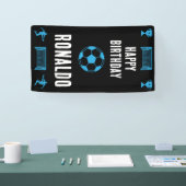 Football Football Anniversaire bannière (Salon professionnel)