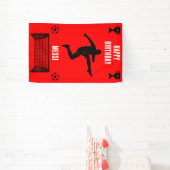 Football Football Anniversaire bannière (Insitu)