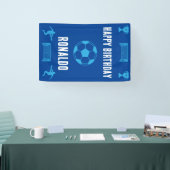 Football Football Anniversaire bannière (Salon professionnel)