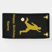 Football Football Anniversaire bannière (Horizontal)