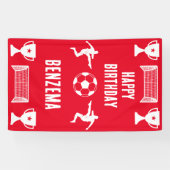 Football Football Anniversaire bannière (Horizontal)