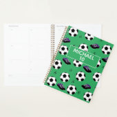 Football Football Nom Et Numéro Personnalisés Vert (Devant avec enveloppe)