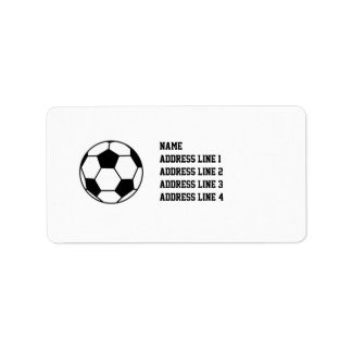 Football Football Retours Adresse Étiquettes ou no