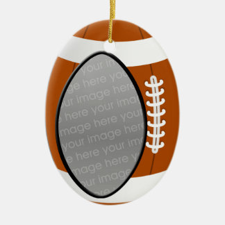 football foto ornament