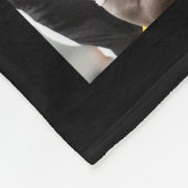 Football fotocollage fleece deken (Hoek)