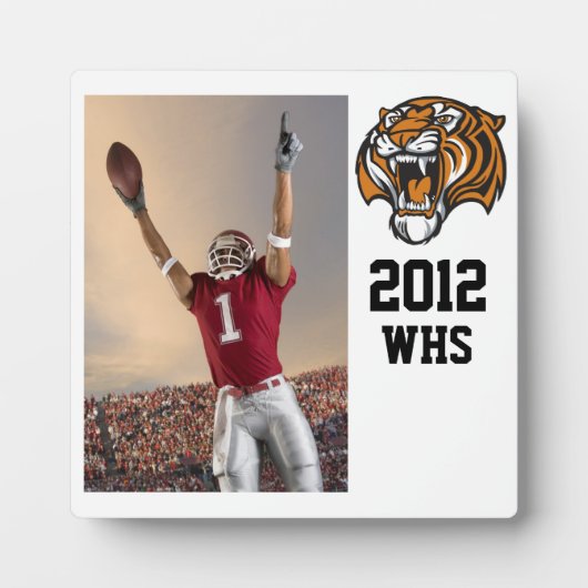 Football fotoplaque - SRF Fotoplaat (Voorkant)