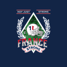 FOOTBALL FRANKRIJK TOUCHDOWN TEAM COACH T-shirt