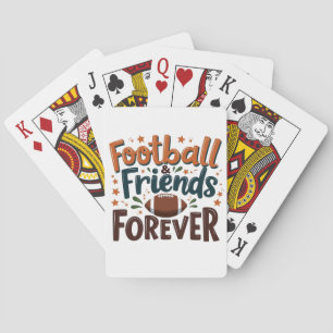 Football Friends Forever Fantasy Football Seizoen Pokerkaarten