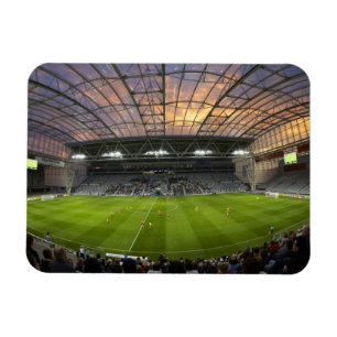 Football game, Forsyth Barr Stadium, Dunedin Magneet