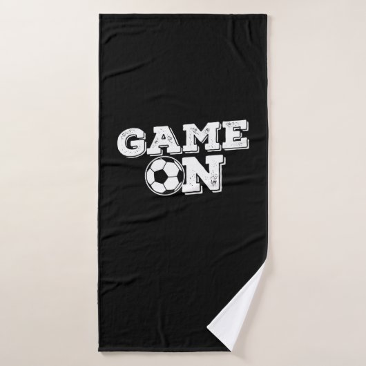 Football Game on (Serviette de bain)