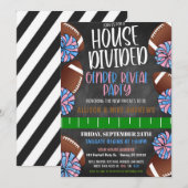 Football Genre Révéler Invitation (Devant / Derrière)