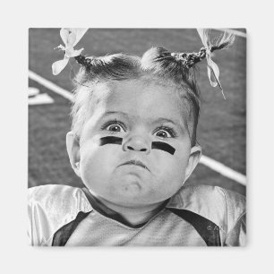 Football Girl Magneet