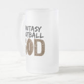 football god matglas bierpul (Voorkant links)