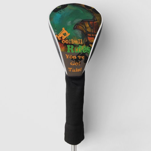 FOOTBALL GOLFHEADCOVER (Voorkant)