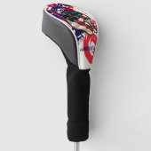 FOOTBALL GOLFHEADCOVER (Schuin)