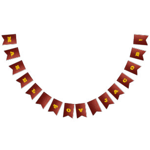 Football gouden banner