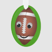 Football grafisch teken ornament (voorkant)