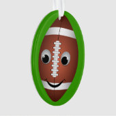 Football grafisch teken ornament (voorkant)