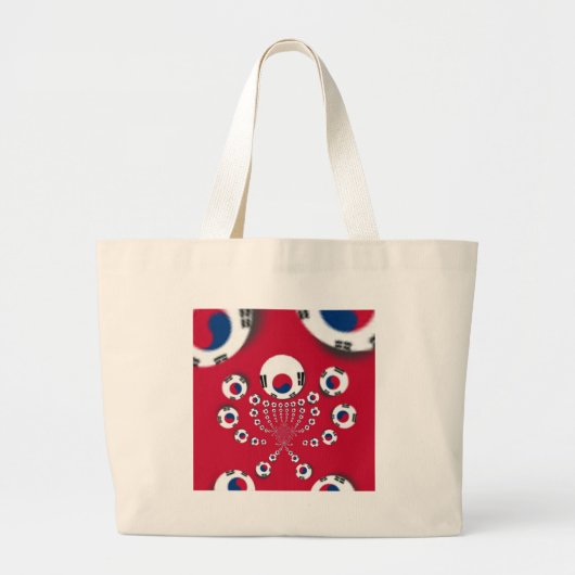 Football. Grote Tote Bag (Voorkant)