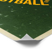  Football Helmet Poster (Hoek)