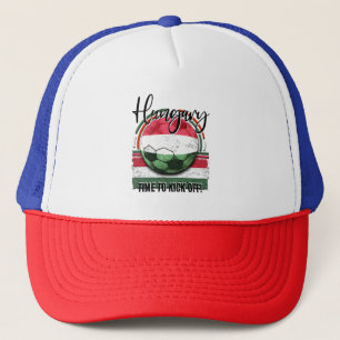 Football Hongarije Vlag,  Voetbal Trucker Pet