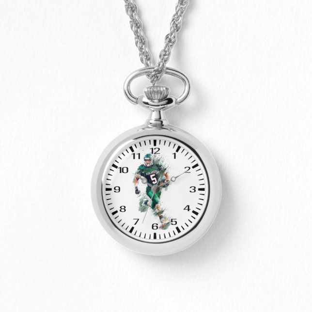 Football Horloge (Voorkant)