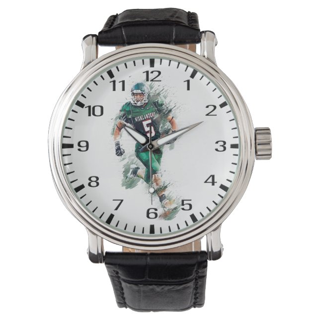 Football Horloge (Voorkant)