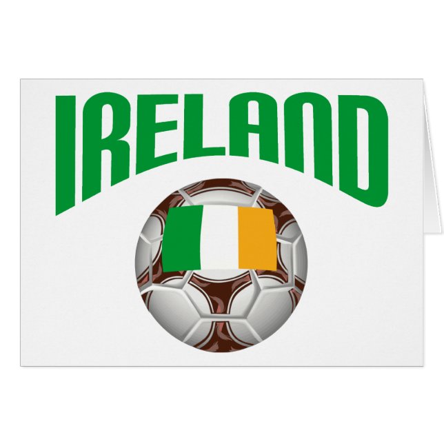 Football Ierland (Voorkant Horizontaal)