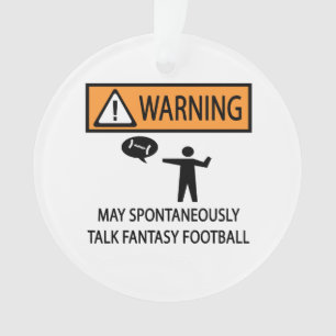 Football Imaginaire d'avertissement