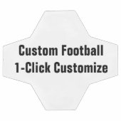 Football imprimé sur mesure pour personnaliser (Plat)