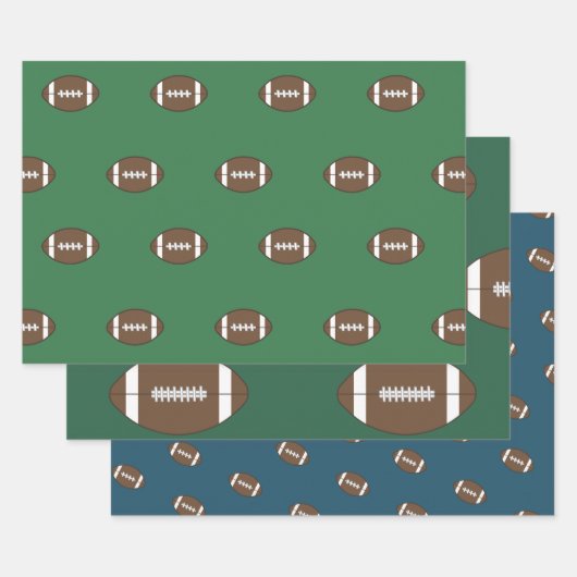 Football inpakpapier set vel (Set)