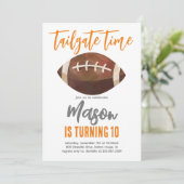 Football Invitation (Debout devant)