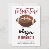 Football Invitation (Devant)