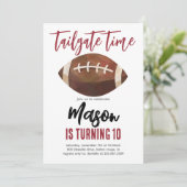 Football Invitation (Debout devant)