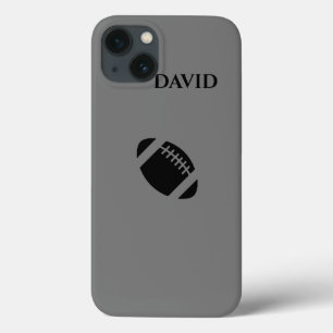 Football iPhone / iPad hoesje met gepersonaliseerd