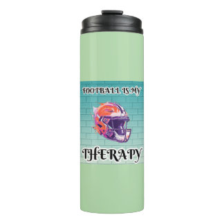 Football is mijn therapie thermosbeker