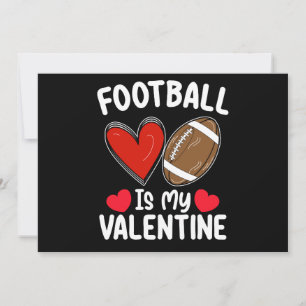 Football is mijn Valentijnsdag Sport Kaart