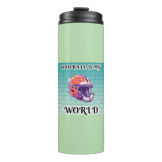 Football is mijn wereld thermosbeker