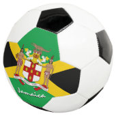 Football jamaïcain et drapeau jamaïcain, Emblem /  (3/4)
